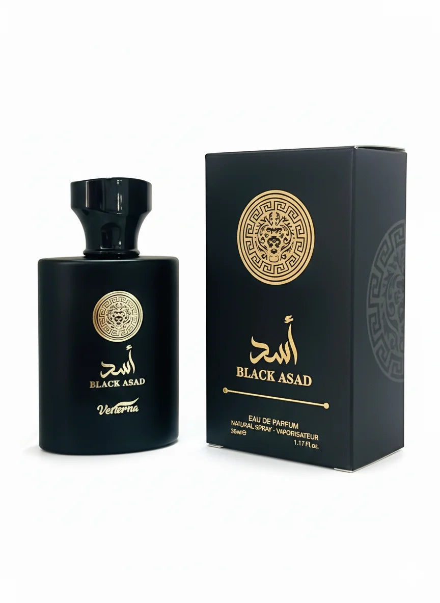 Perfume Árabe Black Asad 35ml - Fragancia Exótica