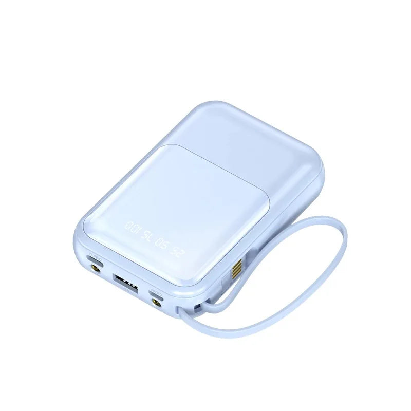 Power Bank 20,000mAh con 4 Cables Integrados