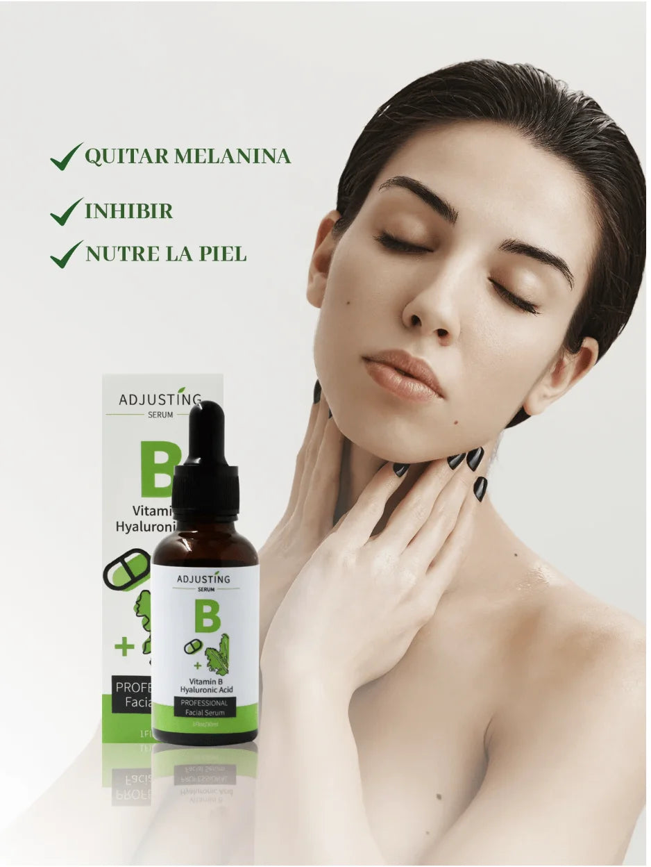 Sérum Facial de Vitamina B y Ácido Hialurónico