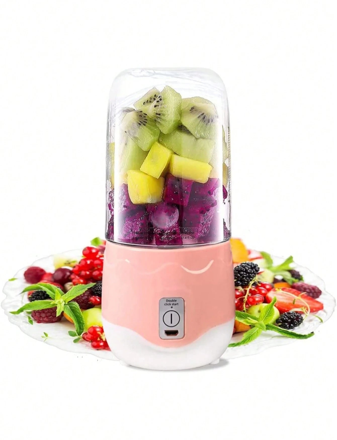 Mini Licuadora Personal para Smoothies y Jugos