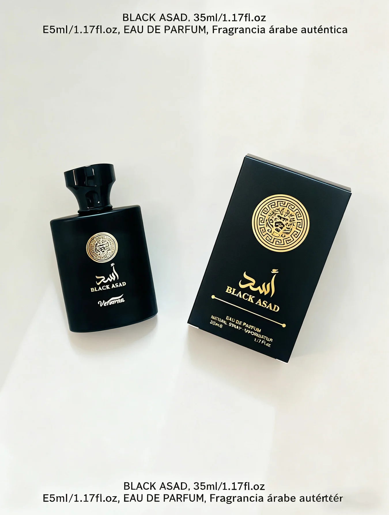 Perfume Árabe Black Asad 35ml - Fragancia Exótica