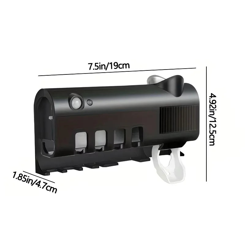 Porta Cepillos Inteligente con Dispensador Pro