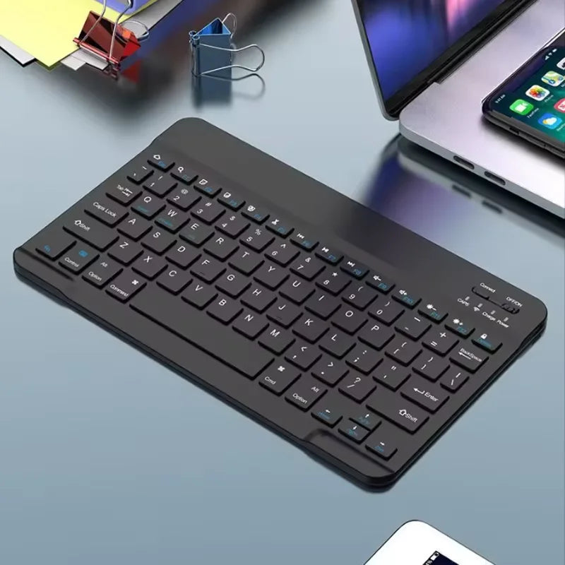 Teclado Inalámbrico Ultra Delgado para Tablet y Celular
