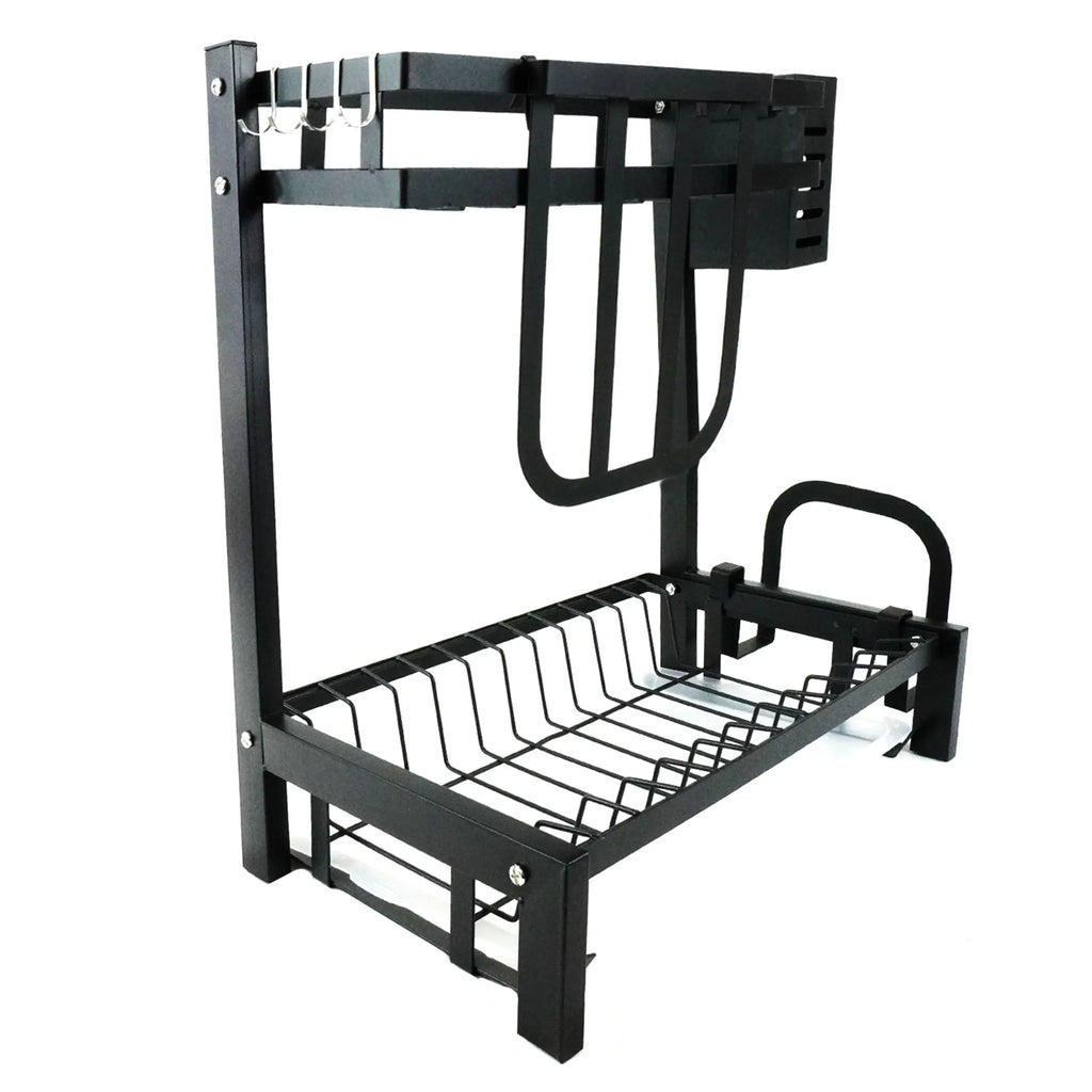 Escurridor Moderno Multifuncional con Porta Cuchillos