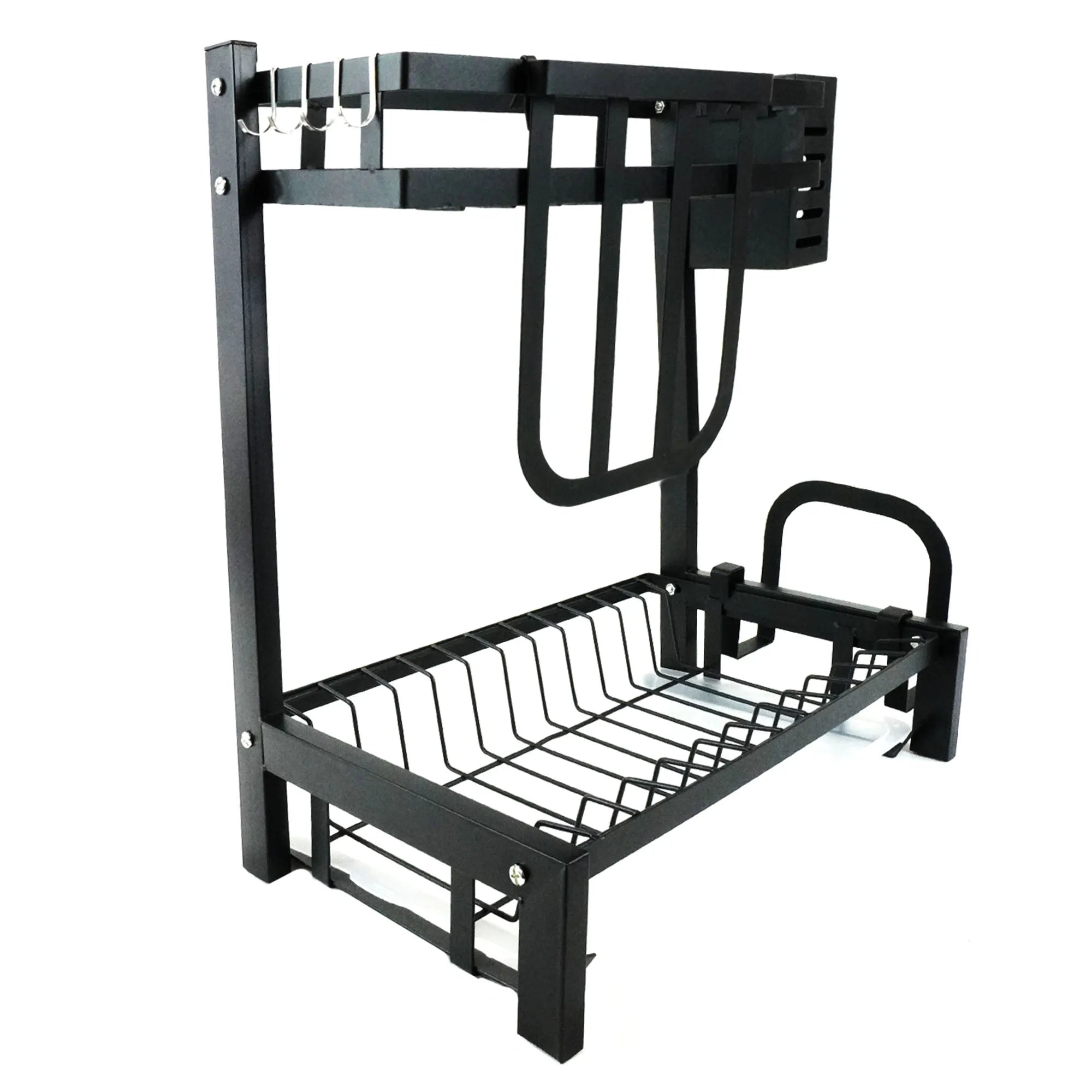 Escurridor Moderno Multifuncional con Porta Cuchillos