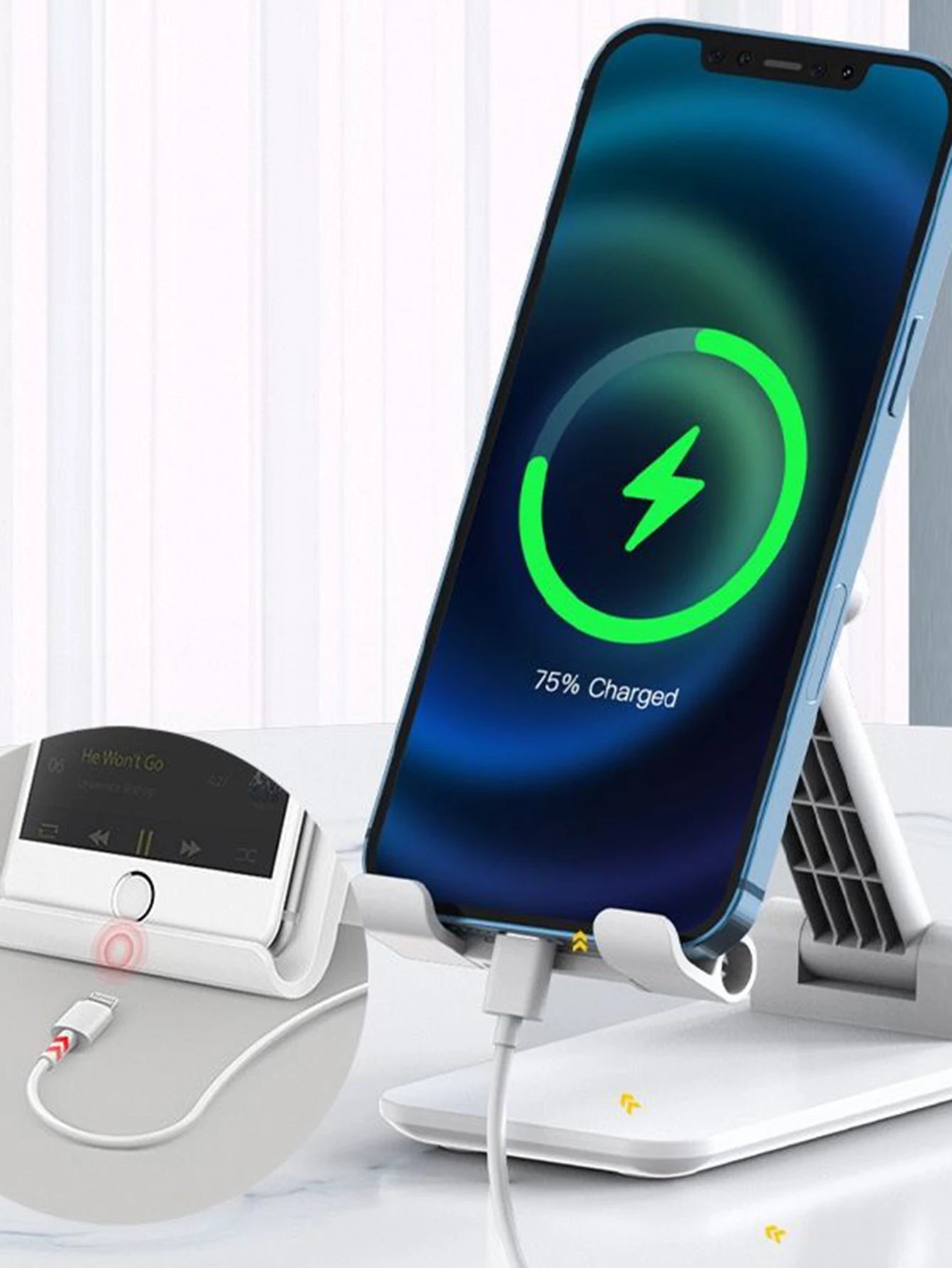 Soporte de Escritorio Ajustable para Celular y Tablet - DarExpress