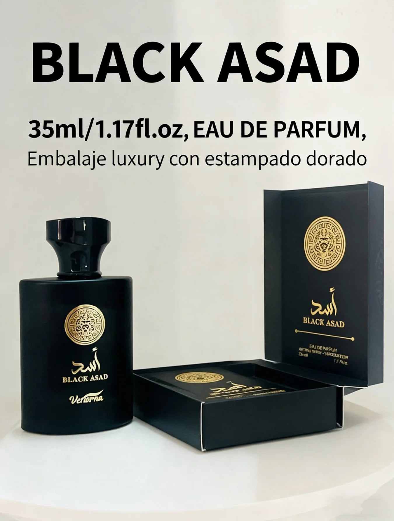 Perfume Árabe Black Asad 35ml - Fragancia Exótica