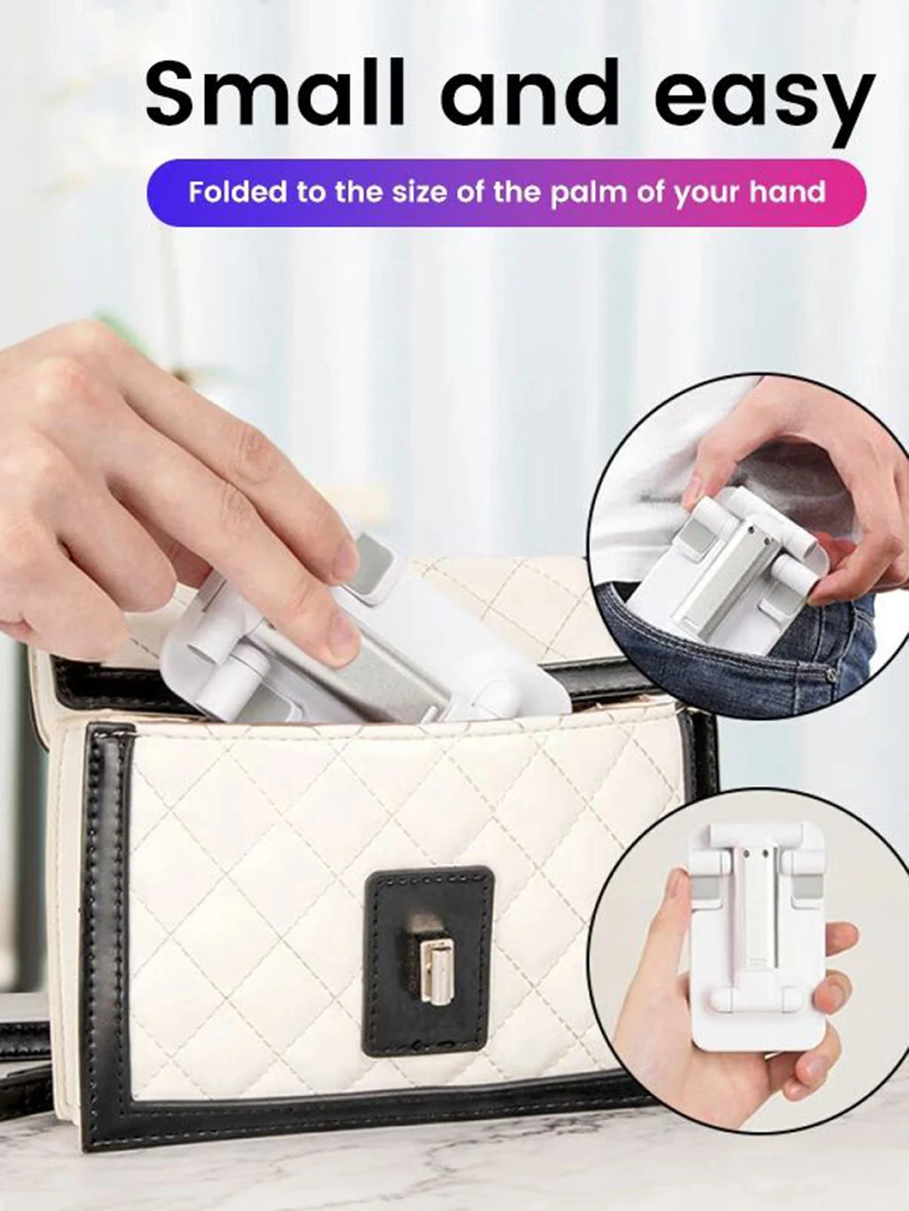 Soporte de Escritorio Ajustable para Celular y Tablet - DarExpress