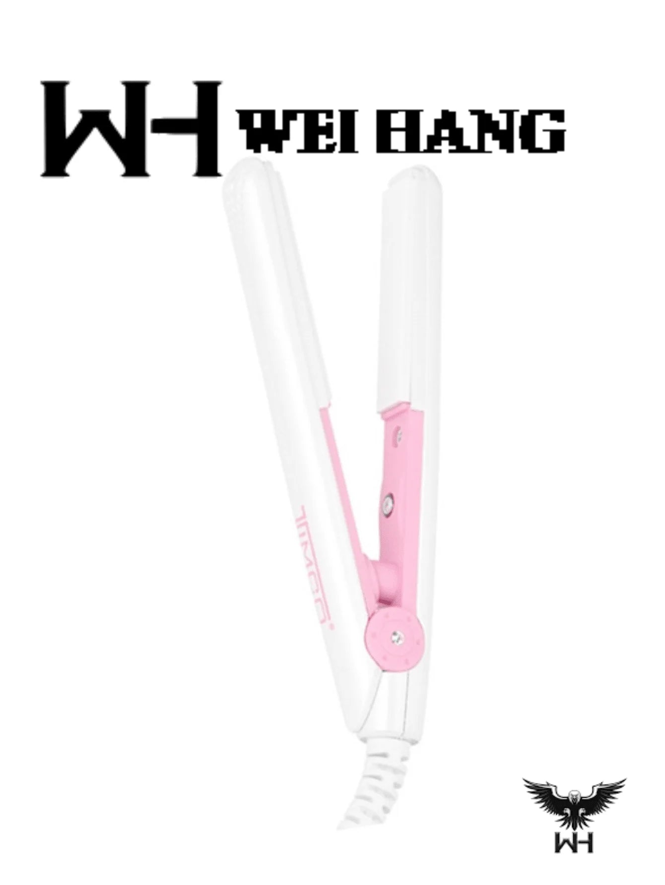 Mini Alaciadora de Cabello Portátil Viaje Cerámica Wei Hang