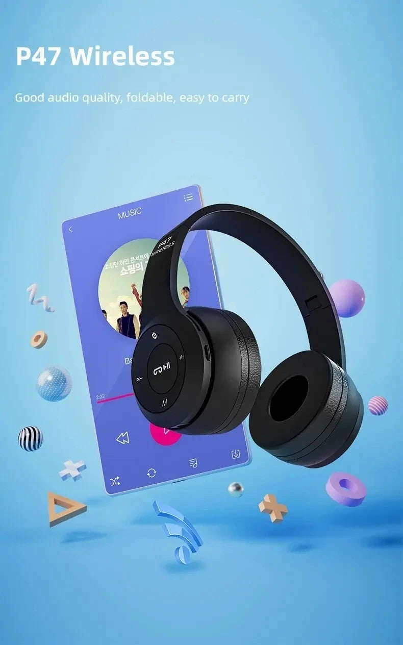 Audífonos Inalámbricos P47 Bluetooth 5.0