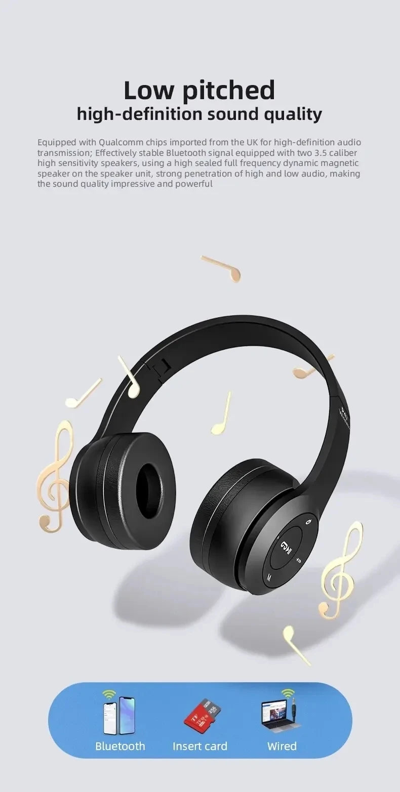 Audífonos Inalámbricos P47 Bluetooth 5.0