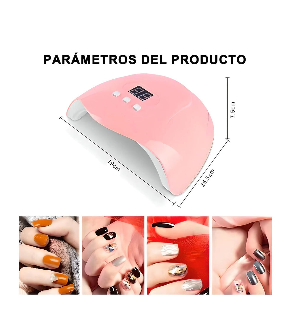 Lámpara LED UV para Uñas de Gel 54W - DarExpress™
