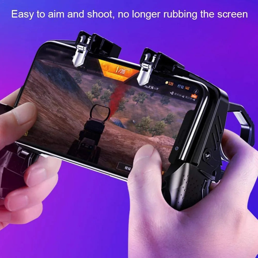 Gamepad Pro con Gatillos L1R1: Domina en Free Fire y PUBG