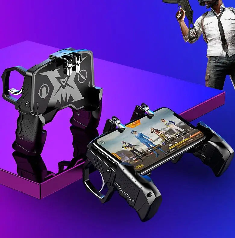 Gamepad Pro con Gatillos L1R1: Domina en Free Fire y PUBG