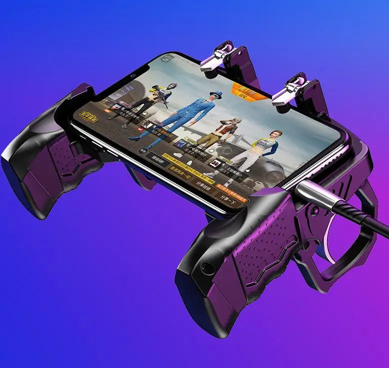 Gamepad Pro con Gatillos L1R1: Domina en Free Fire y PUBG