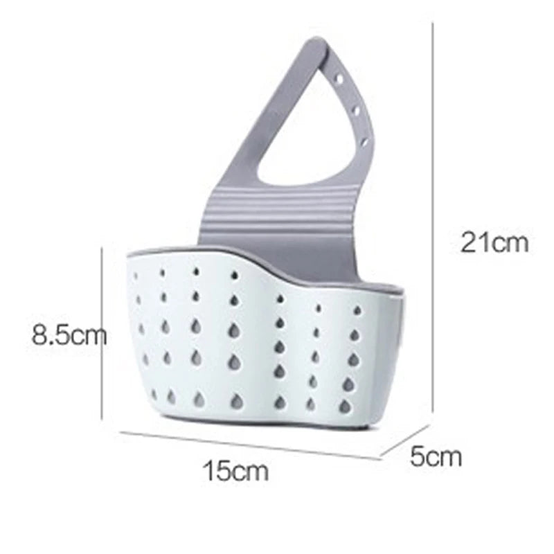Soporte Flexible para Esponja - Organizador de Fregadero Multiusos