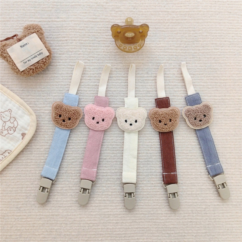 Sujetador de Chupón "TeddyHug": Suave y Seguro