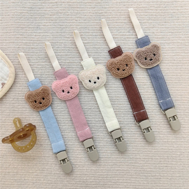 Sujetador de Chupón "TeddyHug": Suave y Seguro