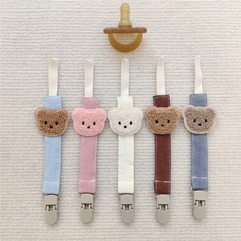 Sujetador de Chupón "TeddyHug": Suave y Seguro