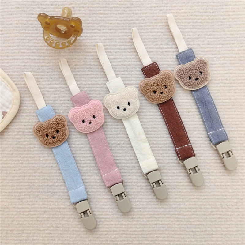 Sujetador de Chupón "TeddyHug": Suave y Seguro