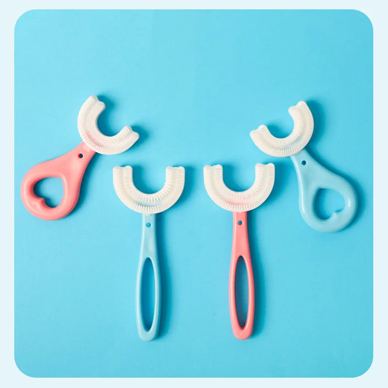 Cepillo Dental 360° para Niños: Limpieza Total en Segundos