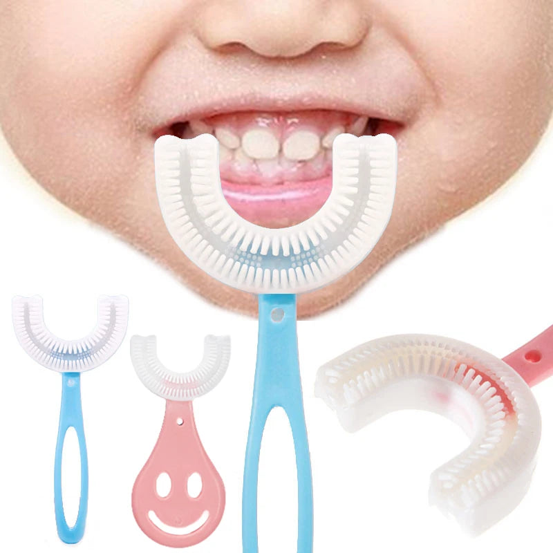 Cepillo Dental 360° para Niños: Limpieza Total en Segundos