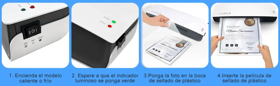 Enmicadora Térmica A4 Profesional 4 en 1 - DarExpress™