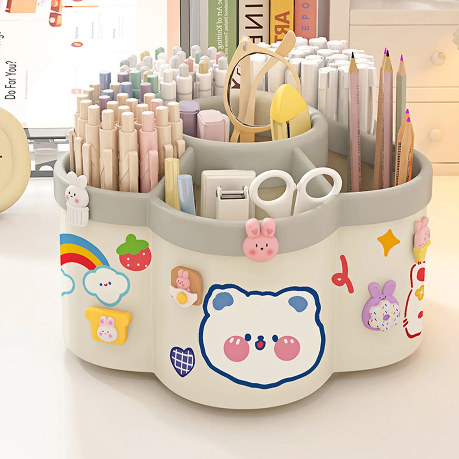 Organizador de Escritorio Giratorio 360°