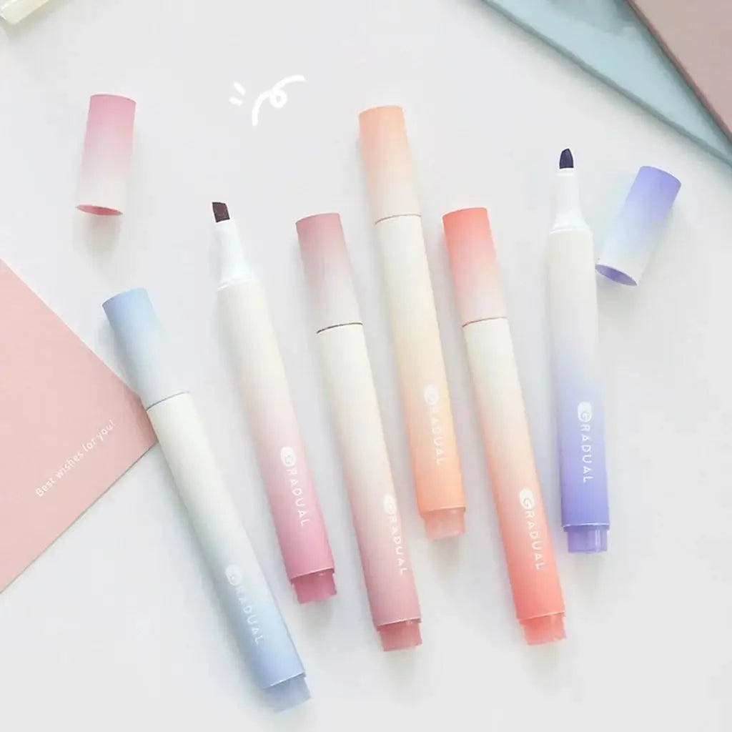 Set de MarcaTextos "Aura" - Pack de 4 Colores en Degradado