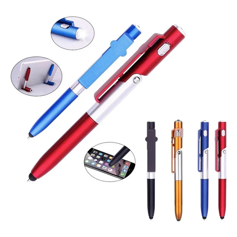 Pluma Táctica Multifunción 4 en 1