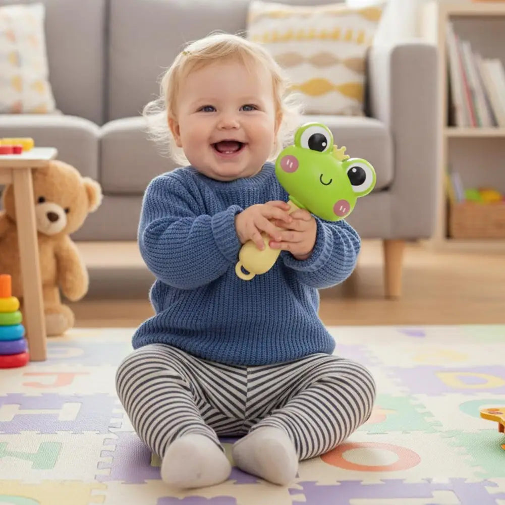 Mi Primer Amiguito: Sonajero de Agarre Suave