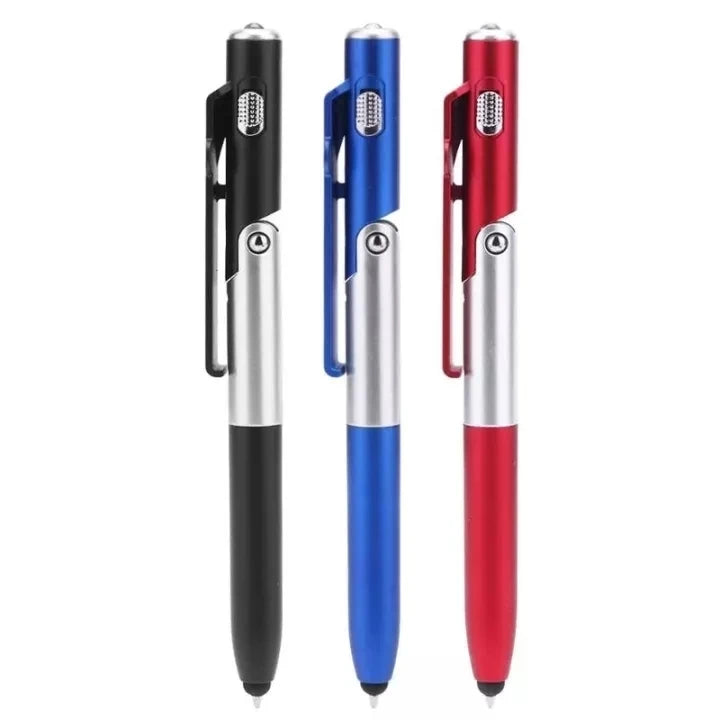 Pluma Táctica Multifunción 4 en 1