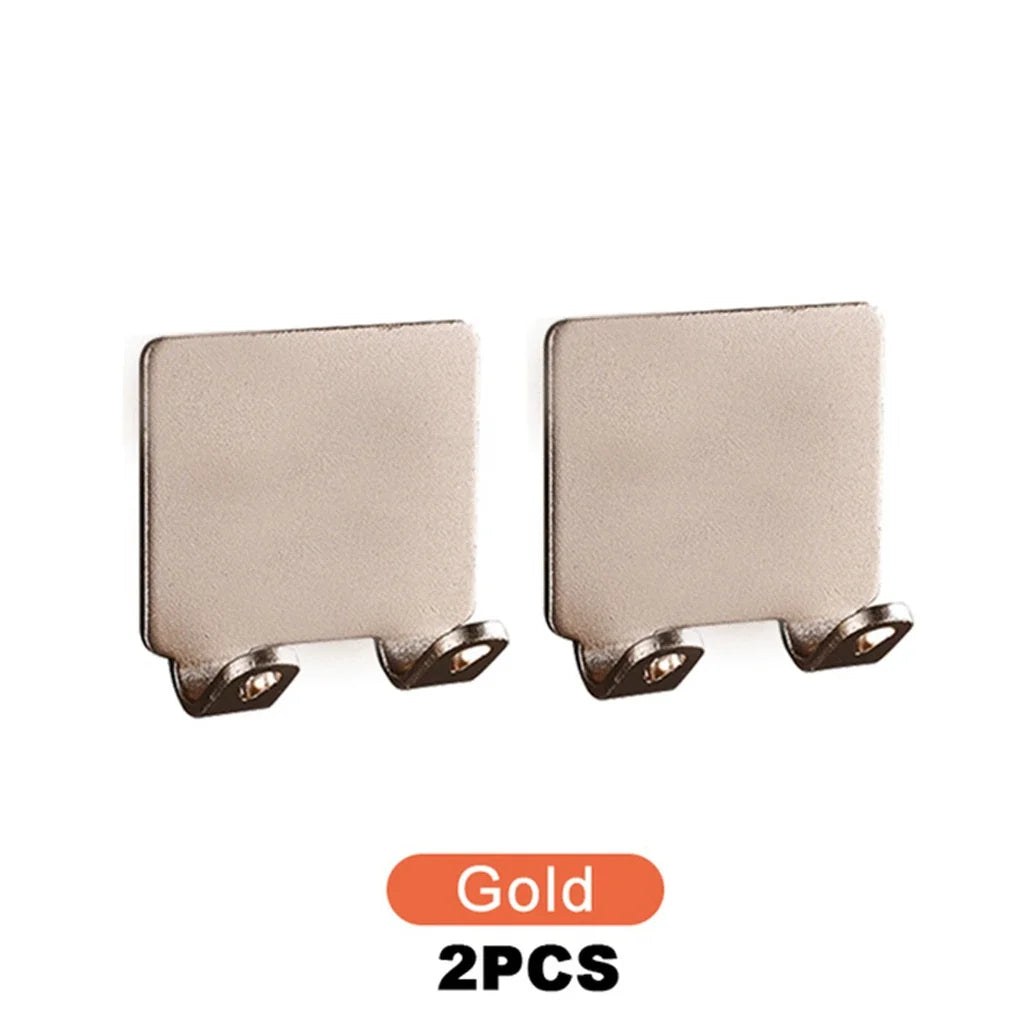 Soporte de Acero Inoxidable para Rastrillo - Adhesivo de Pared Sin Taladro