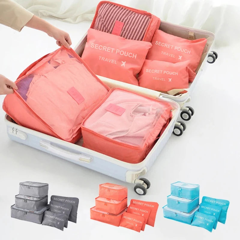 Set de Organizadores de Maleta (6 piezas)