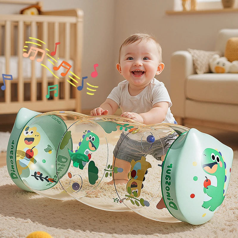 Rodillo Inflable de Gateo - Estimulación Temprana y Motricidad