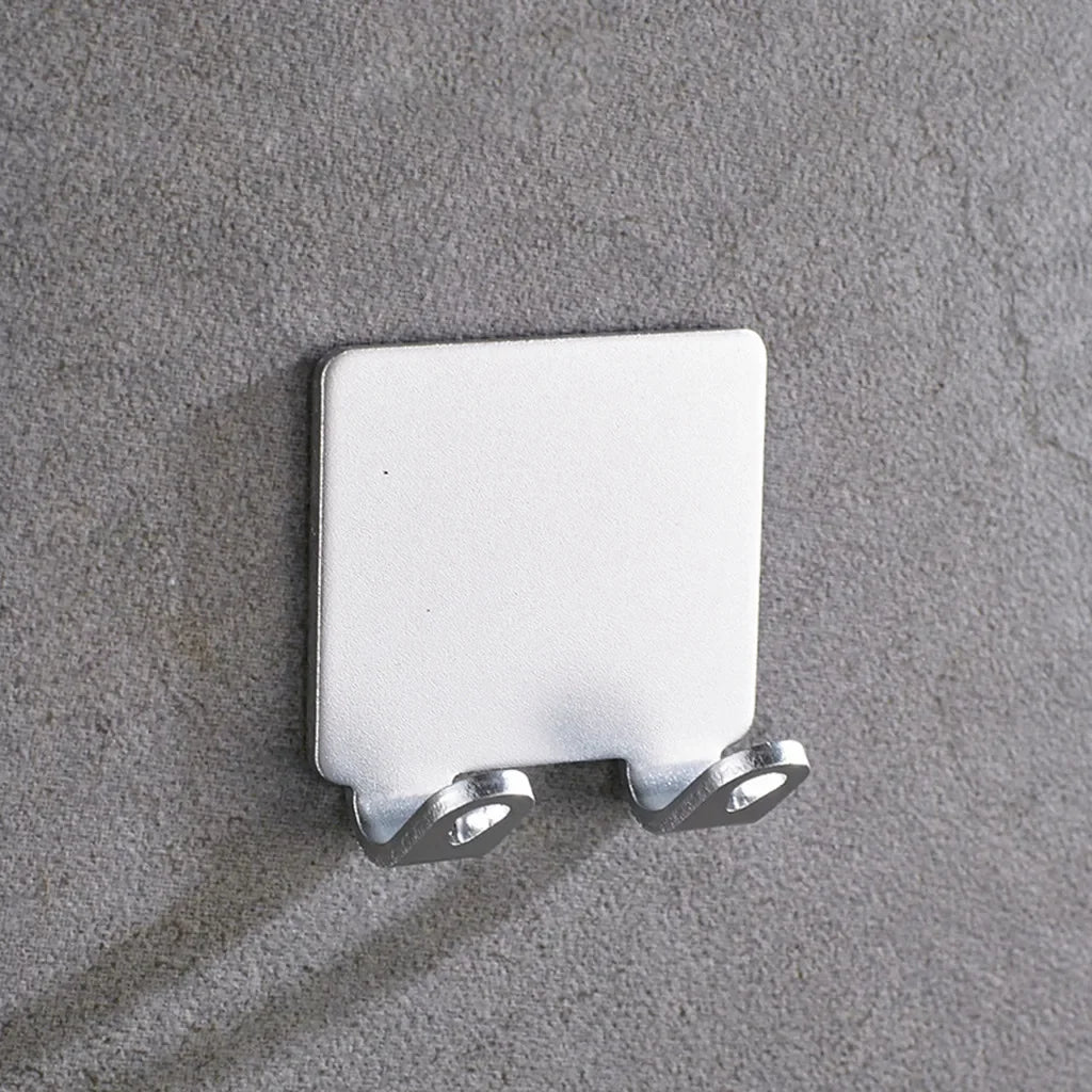 Soporte de Acero Inoxidable para Rastrillo - Adhesivo de Pared Sin Taladro