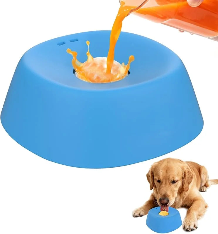 Comedero Lento Esférico "Lick-Ball" - Anti-Ansiedad para Perros.