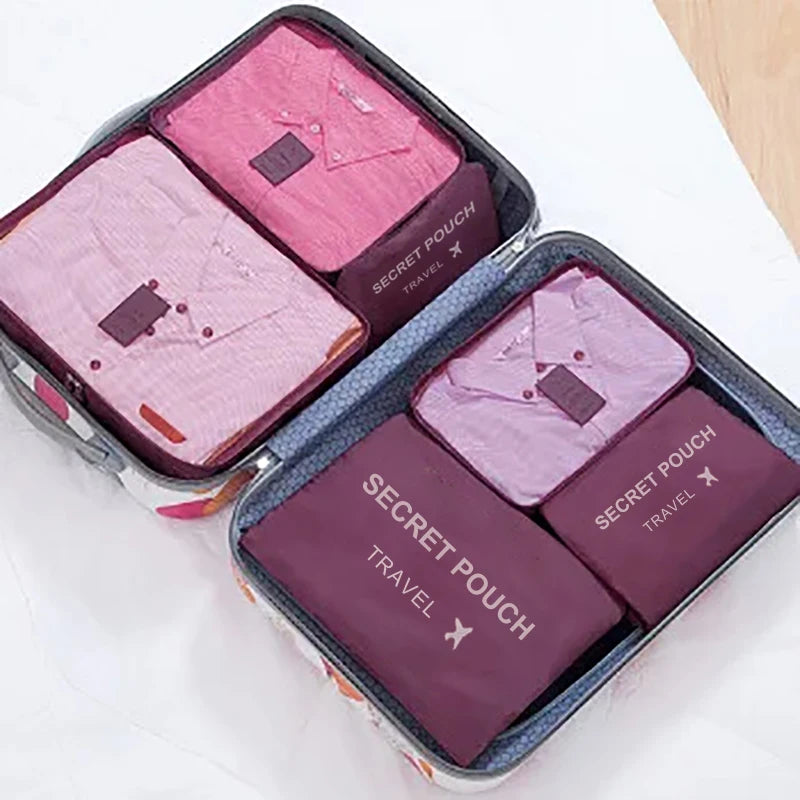 Set de Organizadores de Maleta (6 piezas)