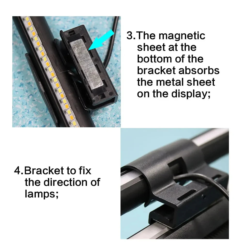 Barra de luz para monitor de escritorio...