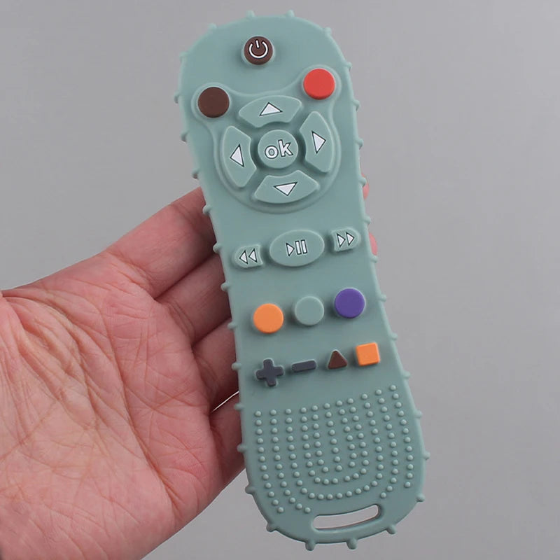 Mordedera de Silicona "Control Remoto" - Alivio Seguro para Encías