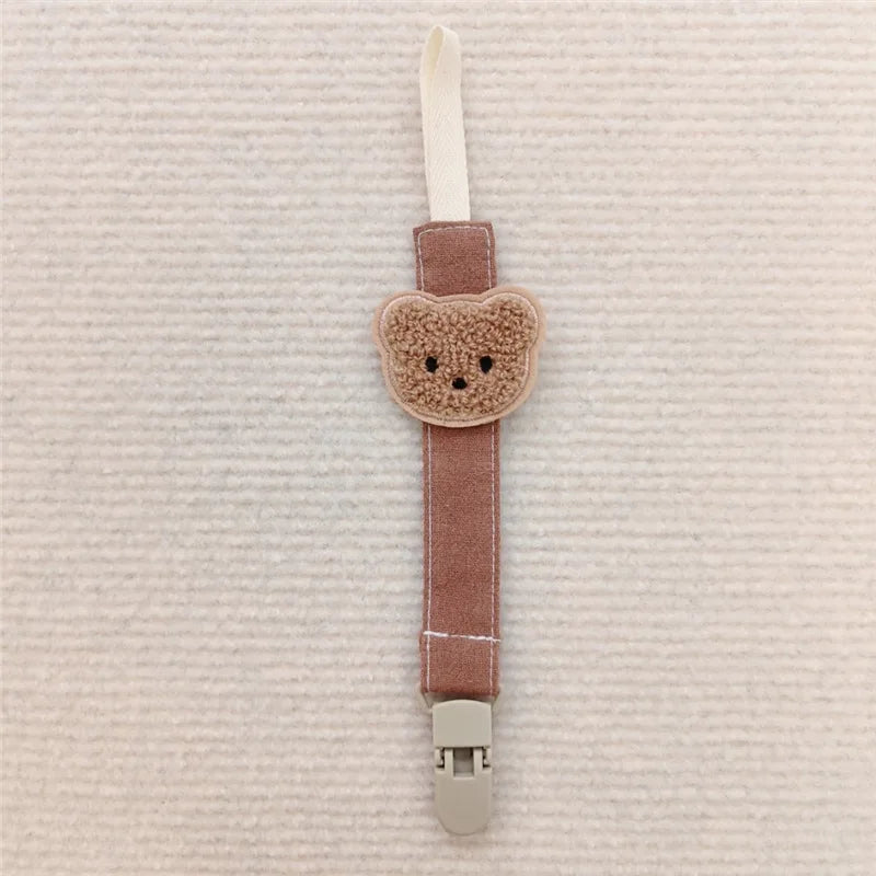 Sujetador de Chupón "TeddyHug": Suave y Seguro