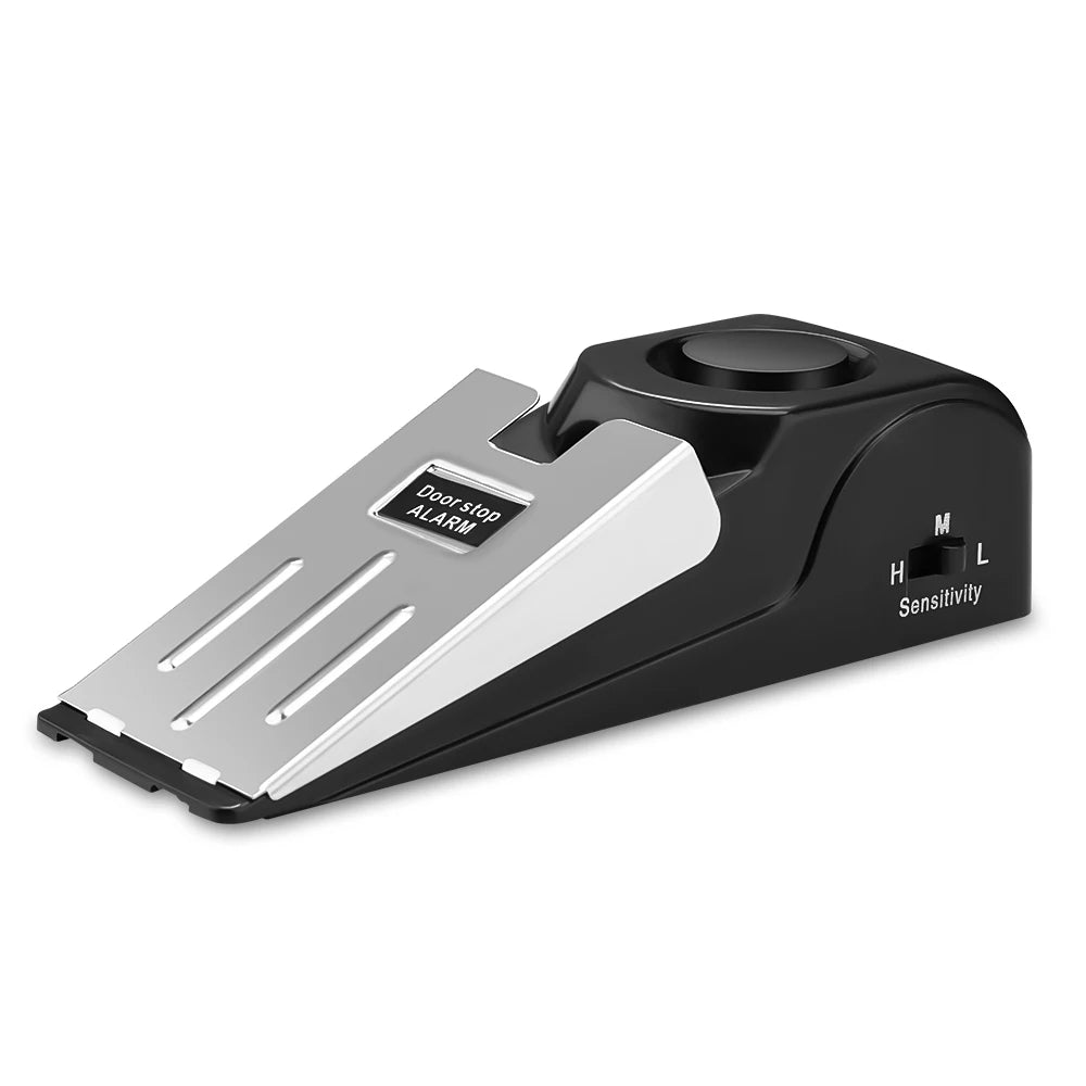 Alarma de Cuña para Puerta "Safe-Stop" - 120dB para Hogar y Viajes.