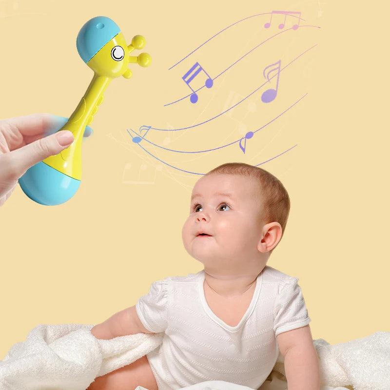 Mi Primera Jirafa: Sonajero Sensorial