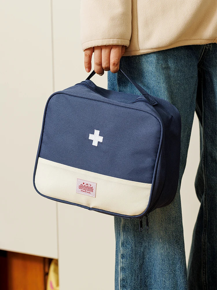Botiquín de Primeros Auxilios Portátil - Estuche Rígido Organizador