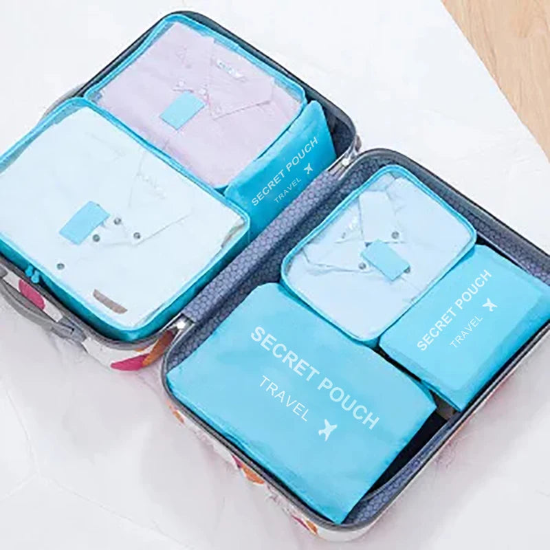 Set de Organizadores de Maleta (6 piezas)
