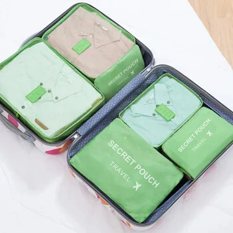 Set de Organizadores de Maleta (6 piezas)