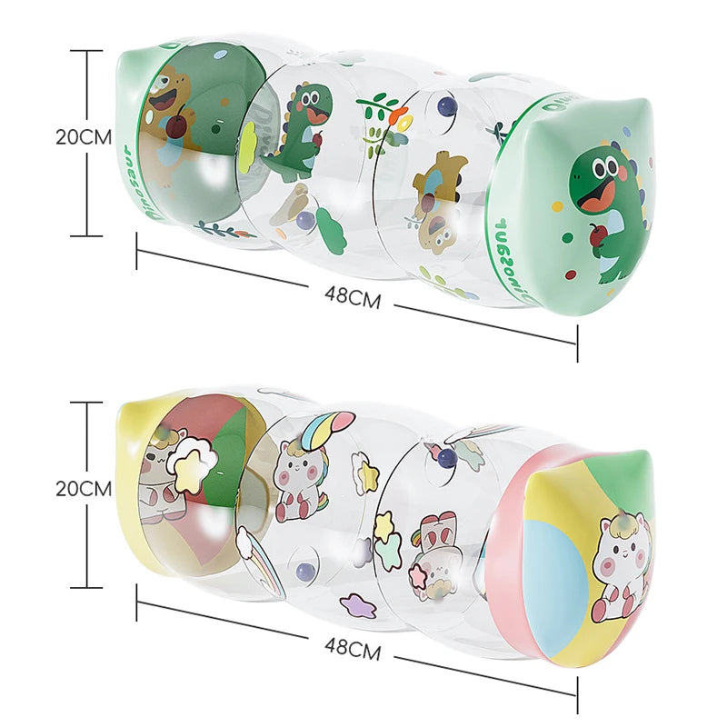Rodillo Inflable de Gateo - Estimulación Temprana y Motricidad
