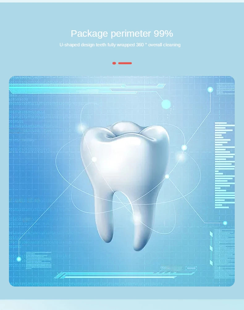 Cepillo Dental 360° para Niños: Limpieza Total en Segundos
