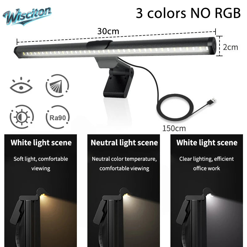Barra de luz para monitor de escritorio...