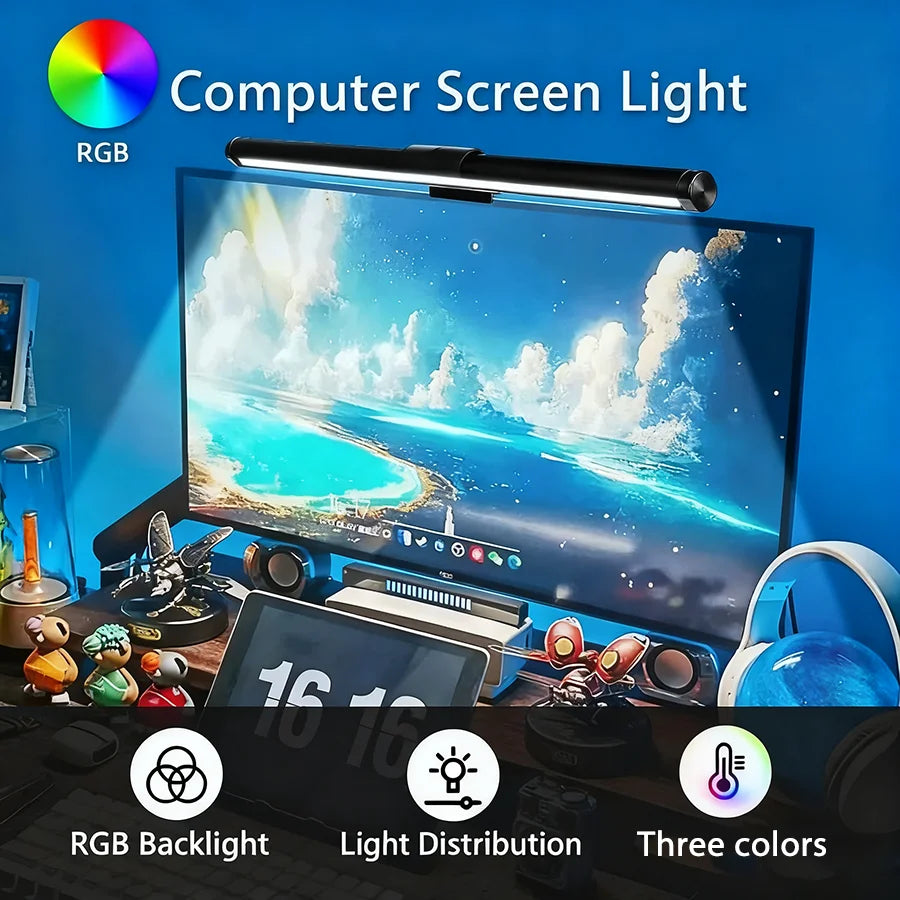 Barra de luz para monitor de escritorio...